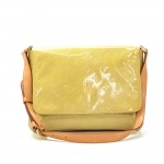 Louis Vuitton Thompson Street Beige Vernis Leather Shoulder Bag