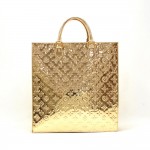 Louis Vuitton Sac Plat Gold Monogram Mirror Tote Hand Bag - 2006-2007 Limited