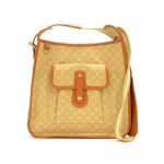 Louis Vuitton Besace Mary Kate Beige Mini Monogram Canvas Shoulder Bag