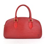 Louis Vuitton Red Epi Leather Jasmin Hand Bag LA741