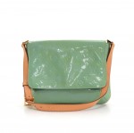 Louis Vuitton Thompson Street Blue Vernis Leather Shoulder Bag