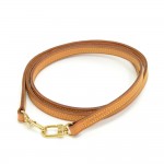 Louis Vuitton Brown Cowhide Leather Shoulder Strap For Small Bags