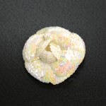 Chanel White Sequin Camellia Flower Brooch Pin