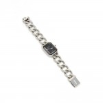 Chanel Paris Acier Etanche 30m Silver Plated Quartz Lady Watch M Size