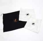 Write Off Hunting World Black and White Dust Bags set of 3.