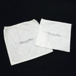 Christian Dior White Dust Bag x 2