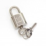 Louis Vuitton Siver Tone Padlock + 2 Keys