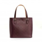 Louis Vuitton Stockton Purple Monogram Matt Leather Shoulder Bag