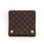 Louis Vuitton Brown Mini Monogram Canvas Jewelry Travel Case