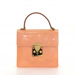 Louis Vuitton Spring Street Pink Vernis Hand Bag