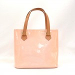 Louis Vuitton Houston Baby Pink Vernis Leather Shoulder Bag
