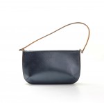 Louis Vuitton Fowler Noir Blue Monogram Matt Leather Hand Bag