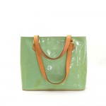 Louis Vuitton Houston Green Vert Tonic Vernis Leather Shoulder Bag