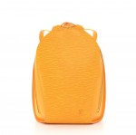 Louis Vuitton Mabillon Yellow Epi Leather Backpack Bag