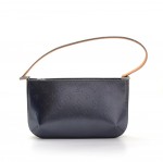 Louis Vuitton Fowler Noir Blue Monogram Matt Leather Hand Bag