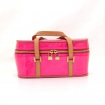 Louis Vuitton Sullivan Horizontal PM Pink Fuchsia Vernis Leather Hand Bag