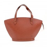 Vintage Louis Vuitton Saint Jacques PM Brown Epi Leather Hand Bag