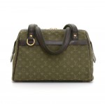 Louis Vuitton Josephine PM Green Mini Monogram Canvas Hand Bag