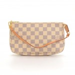 Louis Vuitton Pochette Accessories Damier Azur Canvas Pouch Bag