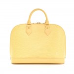 Louis Vuitton Alma Vanilla Epi Leather Hand Bag