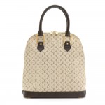 Louis Vuitton Alma Haut Green Mini Monogram Canvas Handbag