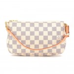 Louis Vuitton Mini Pochette Accessories Damier Azur Canvas Pouch Bag
