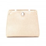 Hermes Herbag PM White Canvas Small Spare Bag