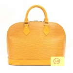 LC20 Louis Vuitton Alma Yellow Epi Leather Hand Bag