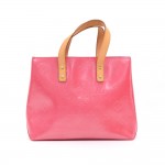 Louis Vuitton Reade PM Pink Framboise Vernis Leather Handbag