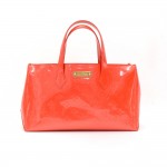 Louis Vuitton Willshire Red Vernis Leather Hand Bag