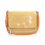 Louis Vuitton Thompson Street Beige Vernis Leather Shoulder Bag
