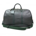 Louis Vuitton Kendall PM Dark Green Taiga Leather Travel Bag + Strap