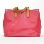 Louis Vuitton Pink Vernis Leather Reade PM Handbag