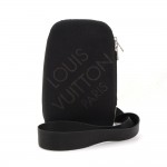 Louis Vuitton Mage Black Damier Geant Canvas Body Travel Bag