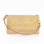 Louis Vuitton Lexington Beige Vernis Leather Hand Bag
