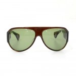Chrome Hearts Erected Black x Green Frame Sunglasses With Case
