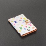 Louis Vuitton Carnet de bal White Multicolor Canvas Mini Agenda Cover