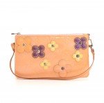 Louis Vuitton Pink Vernis Leather Flower Lexington Handbag - 2001 Limited