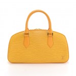 Louis Vuitton Jasmin Yellow Epi Leather Hand Bag