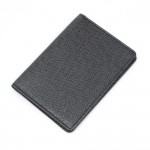 Louis Vuitton Porte 2 cartes Vertical Black Taiga Leather Card Case