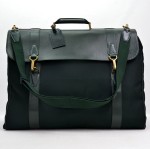 Louis Vuitton Green Taiga Leather x Canvas Portable Garment Suite Travel Bag TA05i