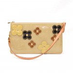 Louis Vuitton Beige Vernis Leather Flower Lexington Handbag - 2001 Limited