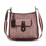 Louis Vuitton Besace Mary Kate Red Mini Monogram Canvas Shoulder Bag