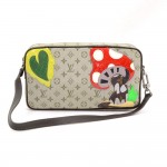 Louis Vuitton Conte De Fees Khaki Mini Monogram Canvas Pochette Hand Bag - 2002 Limited
