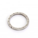 Bvlgari Silver Key Ring
