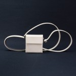 Louis Vuitton White Damier Graphite Leather Shoulder Mini Case