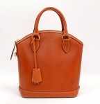 Louis Vuitton Brown Nomade Leather Lockit Handbag