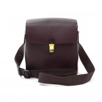 Louis Vuitton Yaranga Burgundy Taiga Leather Messenger Bag