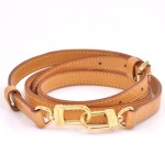 Louis Vuitton Brown Cowhide Leather Adjustable Strap For  Bags