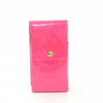 Louis Vuitton Greene Pink Fuchsia Vernis Cigarette/Phone Case